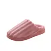 Pantuflas de Algodón para Otoño e Invierno para Mujer, Uso en Casa, Pantuflas de Pareja para Interior, Suela Gruesa, Antideslizantes, Talón Cerrado, Estilo de Pareja Invierno para Hombre