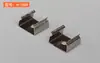 Luz LED con hebilla barra de luz dura placa de montaje de un solo agujero de acero inoxidable clip de fijación de luz de neón 5730/2835/5050