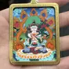 Gran Venta Tíbet Nepalero Puro Pintado a Mano Thangka Ocho Guardianes del Zodíaco Núcleo de Tarjeta 4*5