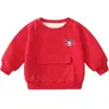 Atuendos para Hermano y Hermana, Ropa Nueva de Otoño e Invierno para Año Nuevo, Uniformes para Clase de Actividades del Día de Año Nuevo en Jardín de Infancia, Playeras de Año Nuevo de Moda y con Estilo del Año del Dragón