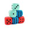 Dados EVA Coloridos Atividade de Team Building Jogo Dados de Espuma Playground Dados Macios EVA Suporte Personalização por Desenho