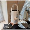 Bolso Pequeño Simple Transfronterizo Moda Femenina Casual Portátil Bolso Bandolera 2025 Nuevo Versátil Pequeño y Exquisito Bolso Balde