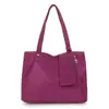 Nueva Bolsa de Hombro Portátil de Tela de Nylon para Mujer, Moderna, Ligera y Versátil, Bolsa Grande para Danza, Bolso de Hombro Único para Mamá