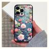 Para iPhone15 comercio exterior nuevo estuche para teléfono de calavera de belleza de flor de dibujos animados