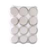 Blanco Desechable Horneado Galletas Nieve Mei Niang Base Pastel Vaso Papel a Prueba de Grasa Resistente a Altas Temperaturas Pequeño/Mediano