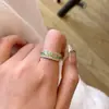 Anillo de Apertura con Pluma Estilo Oro Esmaltado Vintage para Mujer, Único, Nicho, Versátil, Anillo Estilo Chino Nuevo, Sensación de Anillo Pulsera