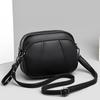 Bolso Moda Mujer Bolso para Teléfono Móvil Remache Cremallera Bolso Cuadrado Pequeño Simple Cuero Suave Bolso de Hombro Bolso Bandolera Mujer Una Pieza Cabello