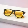 Gafas de Sol Polarizadas Personalizadas de Moda Ecológicas 2026 con Patillas de Bambú, Patillas de Bambú Hechas a Mano, Gafas de Sol Vintage con Remaches para Hombres y Mujeres