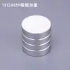 Tampas de Frasco de Perfume em Estoque 15mm Rosqueáveis Frascos de Vidro Transparentes Frascos Vazios Tampas Plásticas Cosméticas Atacado para Frascos de Perfume Grandes