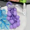 Sabonete Artesanal Cacho de Uva Pérola Transfronteiriço Presente de Feriado Sabonete de Cristal Fruta Artificial Sabonete com Óleo Essencial Sabonete Decorativo Lembrança
