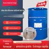 Óleo de silicone solúvel em água spot de fábrica, óleo de silicone transparente incolor à base de água, amaciante têxtil, óleo de silicone modificado por poliéter