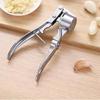 Venta al por mayor, prensa de ajo extra grande, puré de ajo, pinza para ajo, multifuncional, de aleación de zinc, de acero inoxidable, manual, tipo extractor de ajo