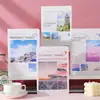 Cuaderno A5 rayado de alta calidad transfronterizo, diseño creativo con detalles en pan de oro, papel grueso y encuadernación cosida, adecuado para journaling y toma de notas