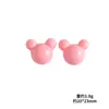 Brillante Colorido Dopamina Cabeza de Mickey Resina Pequeños Accesorios Hecho a Mano DIY Pegamento de Crema Funda para Teléfono Móvil Imán para Nevera Material
