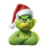 2026 Transfronterizo Nuevo Dibujo Animado Navideño Grinch Colgante Creativo Decoración de Árbol de Navidad Acrílico