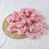 Flor de Cerezo Simulada de 135 Cabezas Centro Comercial Enredadera de Flores Sala de Estar Aire Acondicionado Mimbre de Flor de Cerezo Enredadera de Plástico Flor Falsa Flor Biónica de Flor de Cerezo