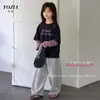 Camiseta de Manga Larga para Niña YOJIA, Moda Otoño 2026, Top Patchwork Moderno para Niña Pequeña, Camiseta Básica para Niños, Atuendo de Otoño
