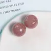 Estilo Coreano de Gama Alta Elegante Redondo Resina con Purpurina Parche de Media Pastilla DIY Aretes Tocado Zapatos con Agujero Flor para Zapatos Accesorios