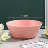 Tigela de ramen simples estilo japonês tigela de plástico grande macarrão instantâneo doméstico picante noz em pó tigela de sopa especial utensílios de mesa resistente a quedas