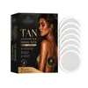 Parche de bronceado sin sol para uso al aire libre en verano, ligero, transpirable, fácil de aplicar, promueve un bronceado natural, adecuado para el cuidado diario, parche portátil
