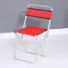 Banqueta dobrável pequeno banco AliExpress banqueta dobrável espessa banqueta de tábua cadeira com encosto cadeira dobrável portátil portátil