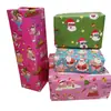 Fabricante en Stock al por Mayor Nuevo Papel Recubierto Brillante de Navidad Divertido e Interesante Papel de Regalo de Papá Noel