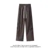 Ropa para Hombre Acu Pantalones de Trabajo a Rayas Plisados Pantalones para Deportes al Aire Libre 2026 Nuevo Estilo Americano Pantalones Casuales Sueltos