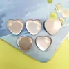 Parche de resina ojo de gato corazón color vintage japonés diy horquilla accesorios para el cabello aretes aretes accesorios banda de goma material