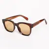 Nuevas Gafas de Sol de Marco Grande de Gama Alta, Gafas de Sol de Ácido Propiónico Transfronterizas Europeas y Americanas, Protección Solar, Anti-UV, Gafas de Sol de Moda
