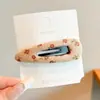 Pinza para el Cabello Retro con Flecos Accesorios para el Cabello Pinza para el Cabello Estampado de Leopardo Pinza de Pato Linda de Lana Barrette Estilo Pequeño Perfume Floral para Mujer Accesorios para el Cabello
