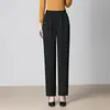 Pantalones de Mamá para Primavera y Otoño, Versátiles, Modernos, Sencillos, Adelgazantes, Ajustados, Pantalones Casuales para Mujer, Cintura Alta Elástica, Pantalones Sueltos para Mujer, Transfronterizos