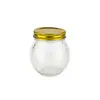 Pote de Vidro Amazon Pote para Armazenamento de Geleia Pequeno Transparente Pote de Armazenamento com Tampa Alta Grau Alimentício