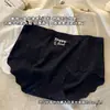Pantaletas de Hielo de Seda Sin Costuras de Cintura Media que Moldean la Cadera 10A Antibacterianas de Algodón Completo Entrepierna Extendida Oso Dulce Piel de Leche Bragas Triangulares