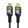 1036- Cabo HDMI 2.1 8K60Hz de Alta Definição com Malha Trançada para Consoles de Jogo, Transmissão de Alta Definição 8K E-Sports