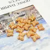 Perla de Imitación ABS Forma de Flor Mini Mariposa Cuentas Espaciadoras Hechas a Mano Cuentas DIY Pulsera Llavero Accesorios de Joyería Pegamento Cremoso