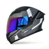 Capacete Articulado para Motocicleta Voss Novo Padrão Nacional, Lente Dupla, Para Todas as Estações, Capacete Integral Unissex, Capacete de Verão, Certificado 3C