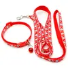 Suministros para Mascotas Gato y Perro Collar con Cascabel de Color Correa de Tracción Tracción en el Cuello para Perros Pequeños Collar con Cascabel para Gato