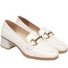 Sapatos femininos de bico quadrado e camada única, mocassins 2022, novos sapatos femininos de primavera e outono, sapatos de mãe de meia-idade, sapatos de camada única, couro macio, sola macia, sapatos de couro
