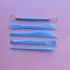 Ferramentas Coloridas para Escultura em Argila Conjunto de 5 Peças Suprimentos de Arte Ferramentas para Escultura em Argila Cerâmica Faca para Argila Macia Faca de Escultura Atacado