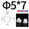 Ranura Ensanchada Tipo Elevado Silicona Doble Cara Bobina Protectora de Cable Salida de Cable Anillo de Goma Silicona Anillo Protector de Cable Resistente a Altas y Bajas Temperaturas Anillo de Sellado