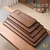 Bandeja de Chá em Madeira Maciça, Retangular, Design Simples, para Uso Doméstico ou de Escritório, com Drenagem, Adequada para Infusão de Chá Seco, Estilo Kung Fu