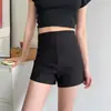 Pantalones Cortos Negros 'Hot Girl' de Tres Cuartos para Mujer, Nuevo Estilo Otoño e Invierno 2026, Esenciales para Salir, Pantalones Casuales con Cremallera en el Dobladillo, Pantalones Cortos Versátiles 'Hot'
