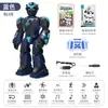 Robô Robô de Diálogo por Voz Inteligente Controle Remoto 2.4g Modelo de Programação Robô de Canto para Educação Infantil Controle por Sensor de Gestos Brinquedo Elétrico