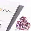 Pedras soltas de moissanita coloridas em formato de coração, cor D, rosa, amarelo, azul, vermelho, pedras preciosas de moissanita, acessórios para joias no atacado