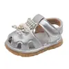 2026 Zapatos de Princesa para Bebés Niños y Niñas Sandalias Huecas Suela de Goma Suave Lindos Zapatos de Bebé Sandalias Cerradas para Primavera y Verano