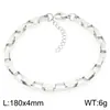 Venta Directa del Fabricante de Dongguan Joyería Simple Transfronteriza Estilo Ins Pulsera de Acero de Titanio Chapada en Oro de 18 Quilates para Hombres y Mujeres