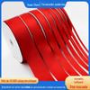Fita Vermelha Fio de Fita Embalagem Fita Tira de Borda Webbing para Bolo Acessórios de Cabelo Acessórios Yiwu Acessórios de Laço