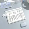 Estojo de Lápis de Malha Transparente Específico para Exames Sem Metal, Bolsa Tote de Camada Dupla para Exames do Ensino Fundamental e Médio, Conjunto de Material Escolar para Exames