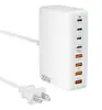 Carregador Multi-Porta Amazon 200W Nitreto de Gálio 8 Portas Carregamento Rápido Adequado para Apple 16 Huawei Samsung Tablet