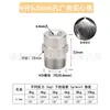 Acero Inoxidable Gran Angular Cono Sólido Junta Universal de Acero Inoxidable para Humidificación, Enfriamiento y Eliminación de Polvo Boquilla de Cono Sólido Atomizador